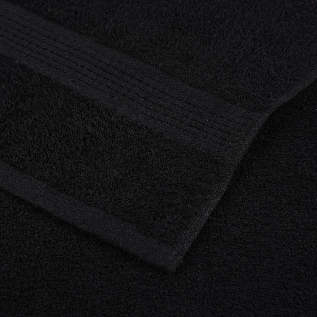 Towels "FROGN" 100x200 cm 360 gsm 10 pcs Black