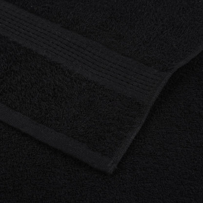Towels "FROGN" 100x200 cm 360 gsm 10 pcs Black