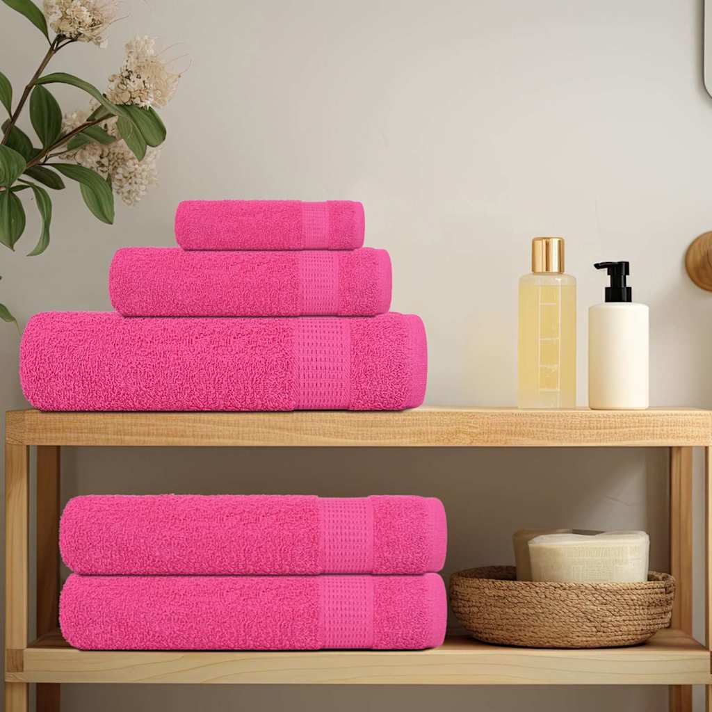 Towels "FROGN" 100x200 cm 360 gsm 10 pcs Pink