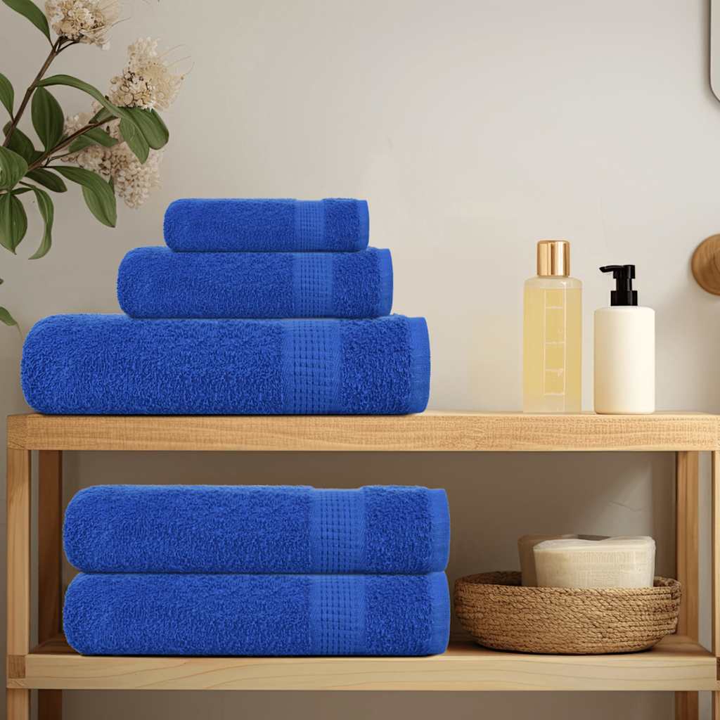 12 Piece Towel Set "FROGN" 360 gsm Blue