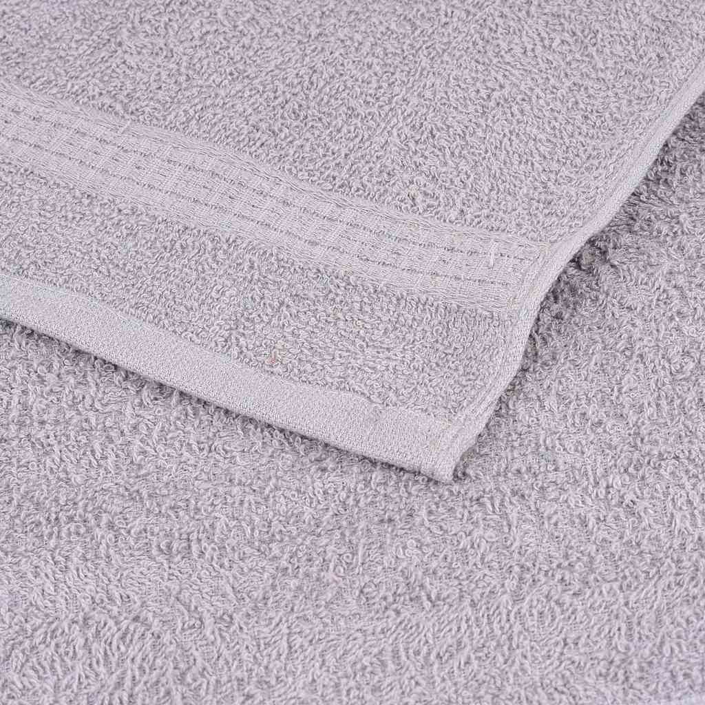 12 Piece Towel Set "FROGN" 360 gsm Grey