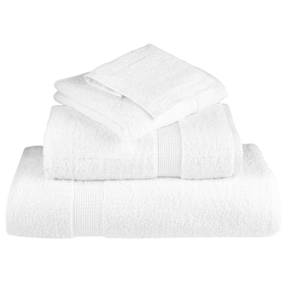 vidaXL Premium Hand Towels "SOLUND" 50 pcs White 50x100 cm 600 gsm 4