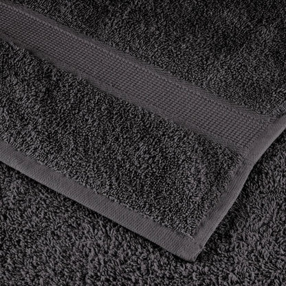 vidaXL Premium Sauna Towels SOLUND 50 pcs Anthracite 80x200 cm 600 gsm 5