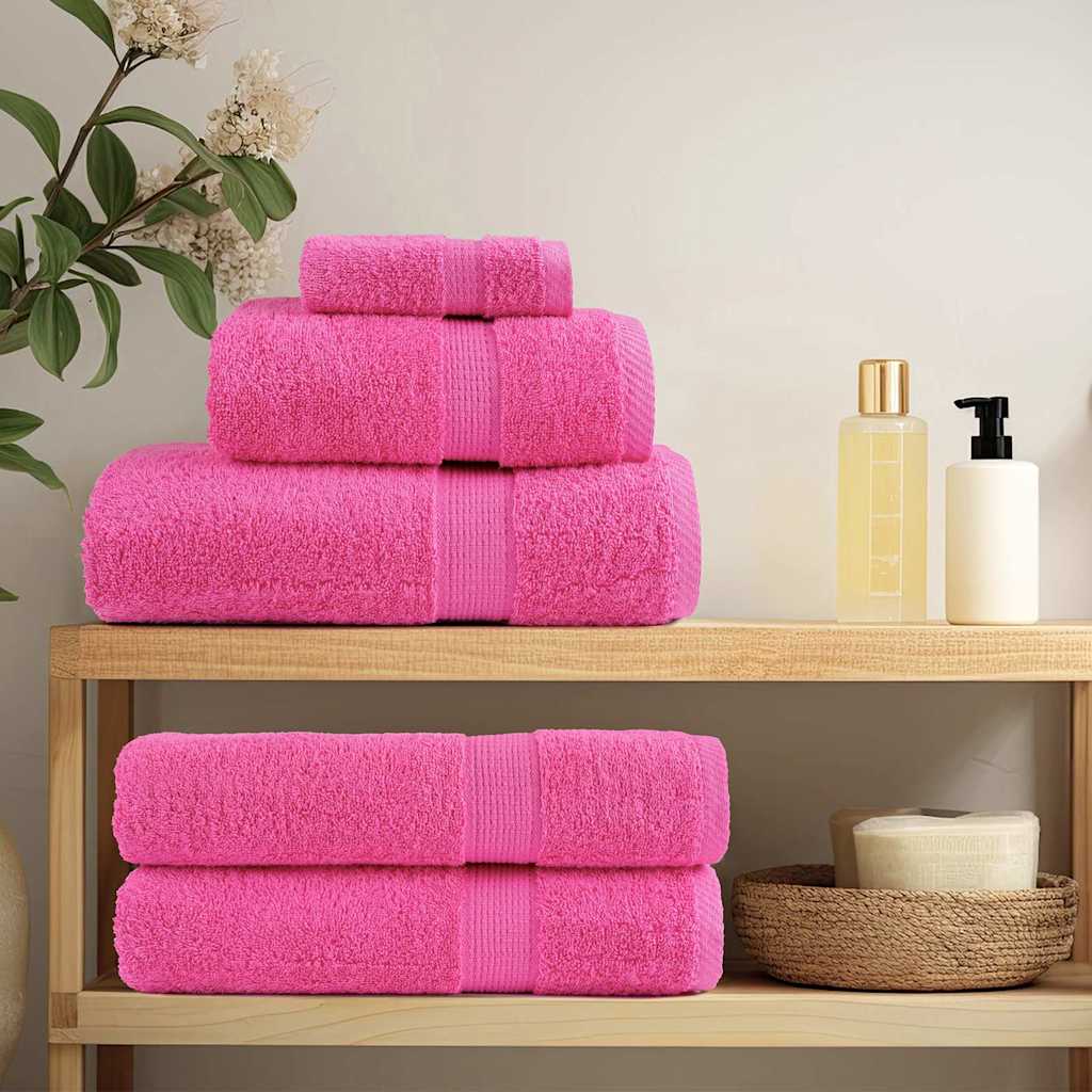 Premium Towels SOLUND 100x200 cm 600 gsm 2 pcs Pink