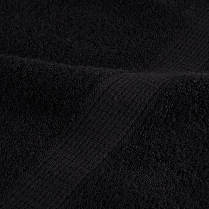 8 Piece Premium Towel Set SOLUND 600 gsm Black