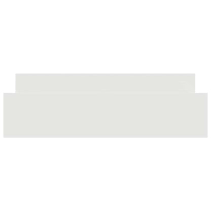 Bed Frame without Mattress 160x200 cm White