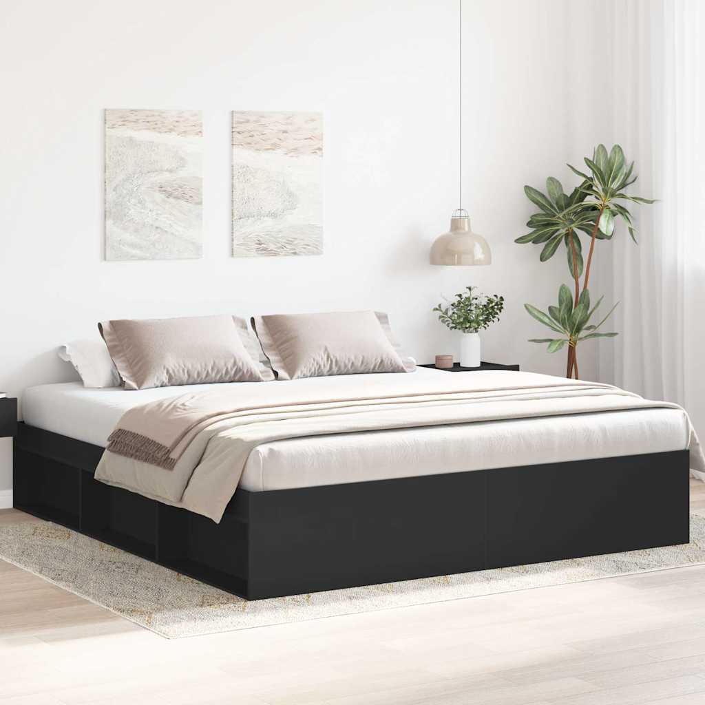 vidaXL Bed Frame without Mattress 200x200 cm