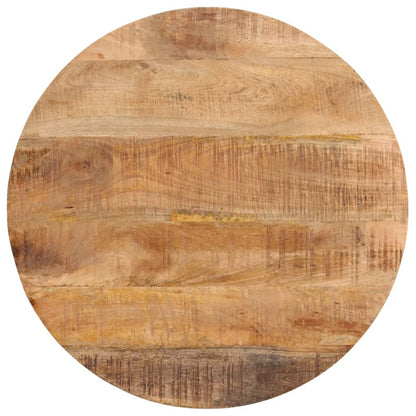 Coffee Table Solid Wood Mango and Iron 54 x 54 x 35 cm