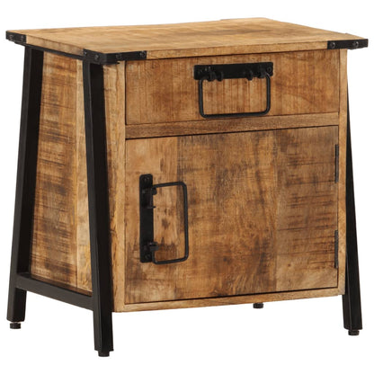 vidaXL Bedside Cabinet 40x30x42 cm Solid Wood Mango 4