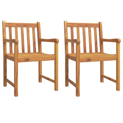 vidaXL 3 Piece Garden Dining Set Solid Wood Acacia 3