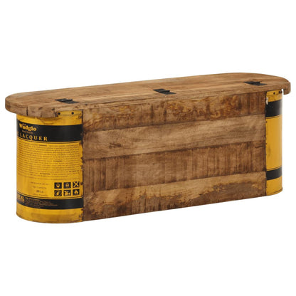vidaXL Storage Bench/Sideboard 120x30x40 cm Solid Wood Reclaimed 2