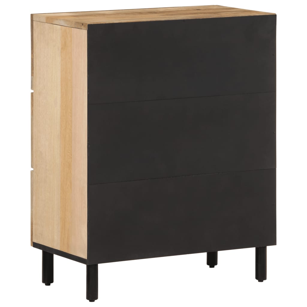 vidaXL Side Cabinets 2 pcs 60x33x75 cm Solid Wood Mango 6