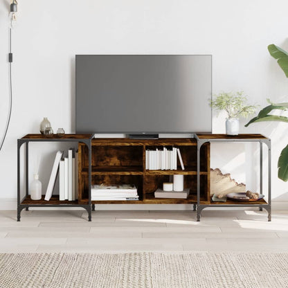 TV Cabinet 153x37x50 cm Engineered Wood Smoked oak 153 cm