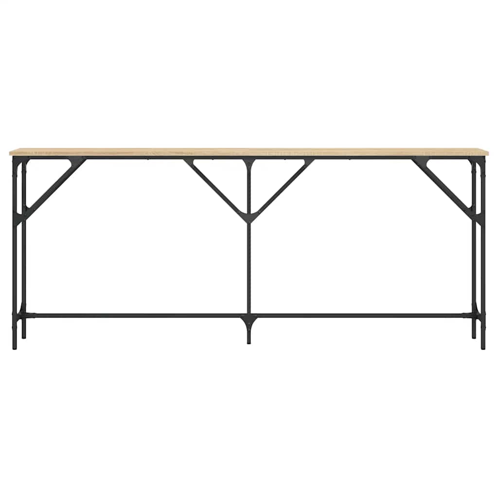 Console Table Engineered Wood Sonoma oak 180 cm 23 cm