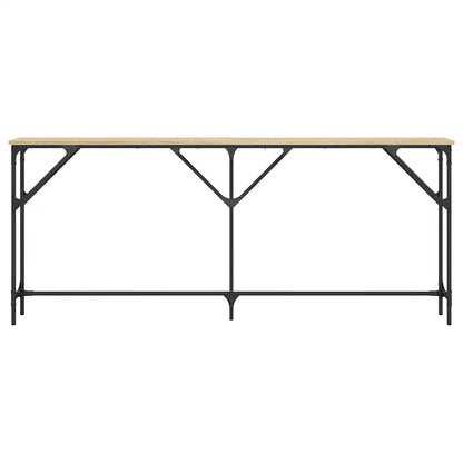 Console Table Engineered Wood Sonoma oak 180 cm 23 cm