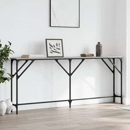 Console Table Engineered Wood Grey sonoma 180 cm 23 cm