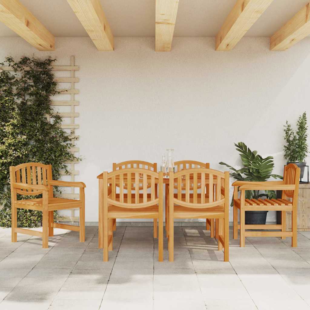 Garden Chairs 58x59x88 cm Solid Wood Teak 6