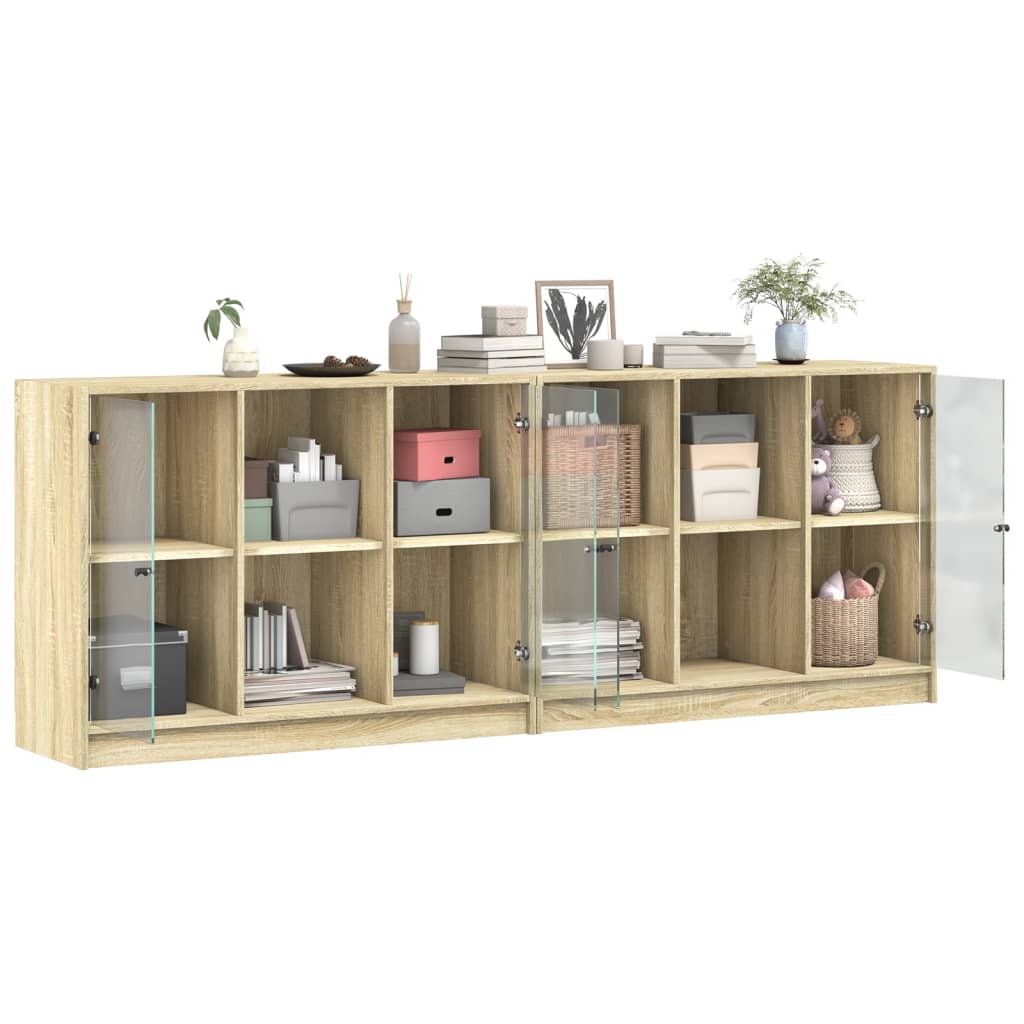 Sideboard 102x37x75,5 cm Engineered Wood Sonoma oak