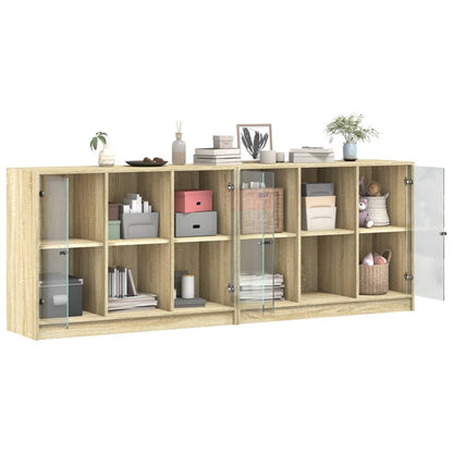 Sideboard 102x37x75,5 cm Engineered Wood Sonoma oak