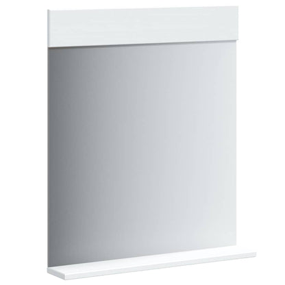 vidaXL 3 Piece Bathroom Furniture Set "BERG" White Solid Wood Pine 5