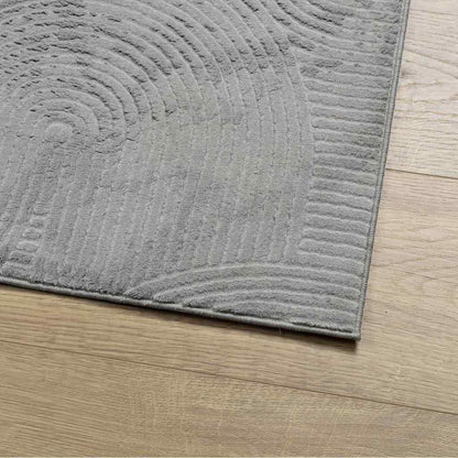 Rug IZA Short Pile Scandinavian Look Grey 160 x 230 cm