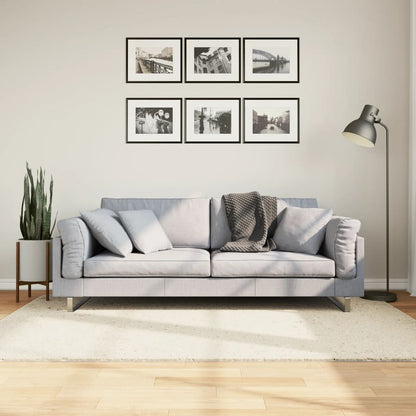 Rug OVIEDO Short Pile Beige 140 x 200 cm