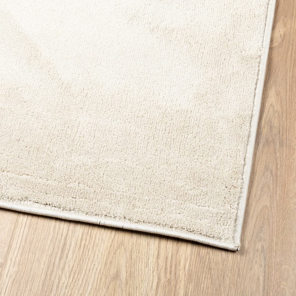 Rug OVIEDO Short Pile Beige 240 x 340 cm