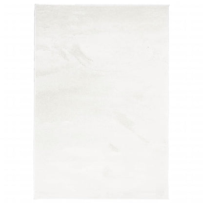 Rug OVIEDO Short Pile Cream 160 x 230 cm