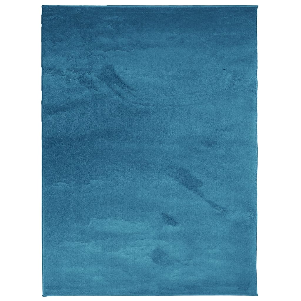 Rug OVIEDO Short Pile Turquoise 240 x 340 cm