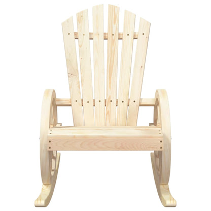 vidaXL 3 Piece Garden Lounge Set Solid Wood Fir 5