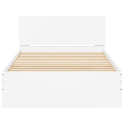 Bed Frame without Mattress White 100 x 200 cm