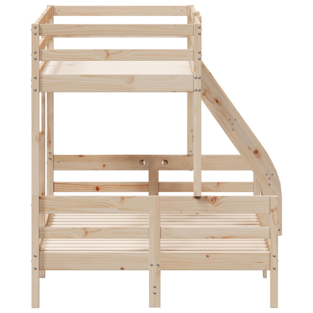 vidaXL Bunk Bed without Mattress 80x200/120x200 cm Solid Wood 5