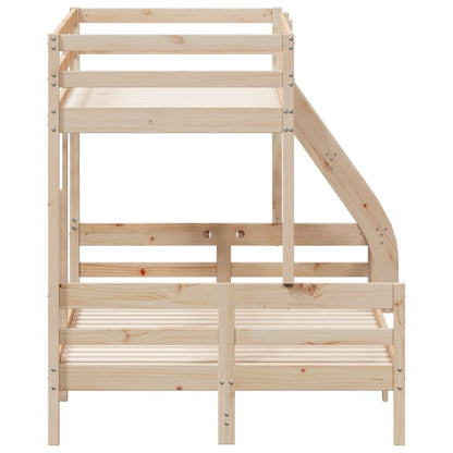 vidaXL Bunk Bed without Mattress 80x200/120x200 cm Solid Wood 6