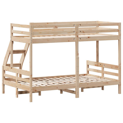 vidaXL Bunk Bed without Mattress 80x200/120x200 cm Solid Wood 5