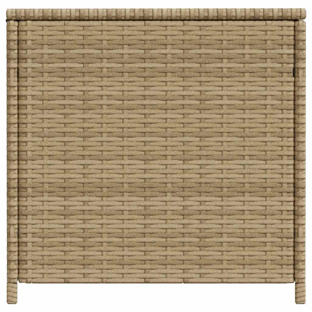 vidaXL Garden Storage Box Mix Beige 469L Poly Rattan 5