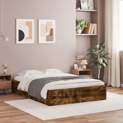 vidaXL Bed Frame with Drawers without Mattress 120x200 cm