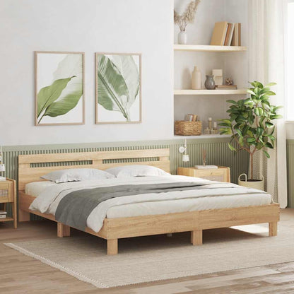 vidaXL Bed Frame without Mattress 180x200 cm