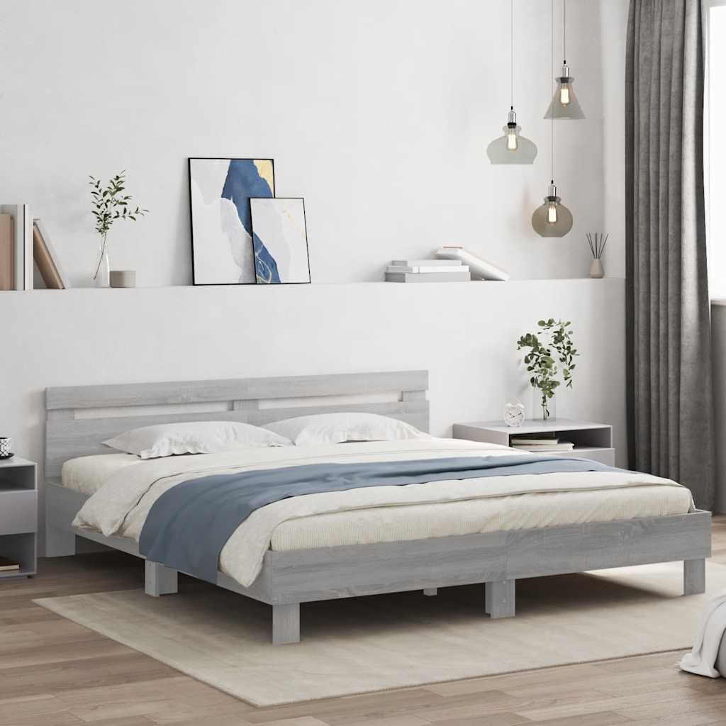 vidaXL Bed Frame without Mattress 180x200 cm