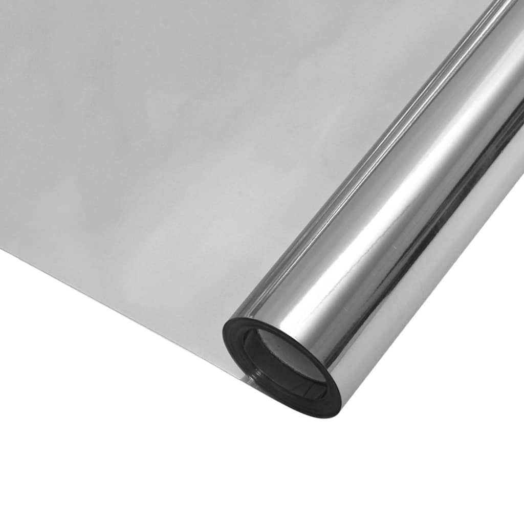vidaXL Solar Films 5 pcs Static Reflective Effect Silver PVC 2