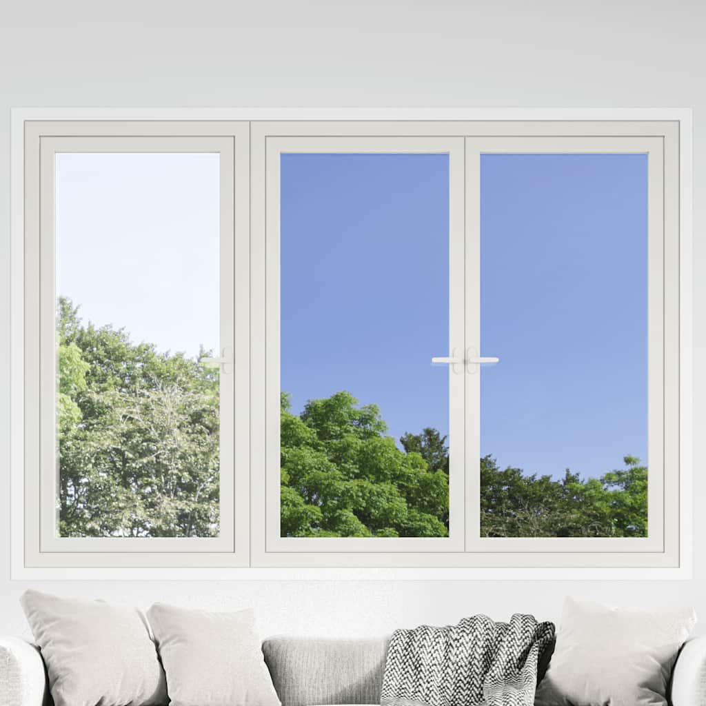 vidaXL Solar Films 5 pcs Static Reflective Effect Silver PVC 1
