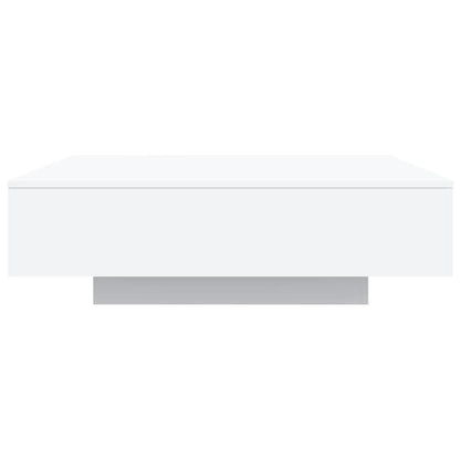 Coffee Table 100x100x31 cm Engineered Wood White