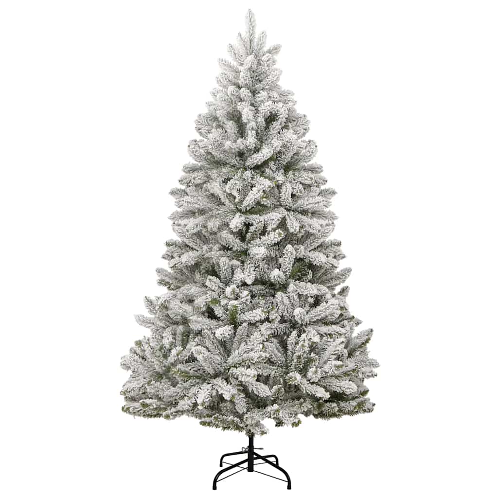 vidaXL Artificial Hinged Christmas Tree 300 LEDs & Ball Set 240 cm 5