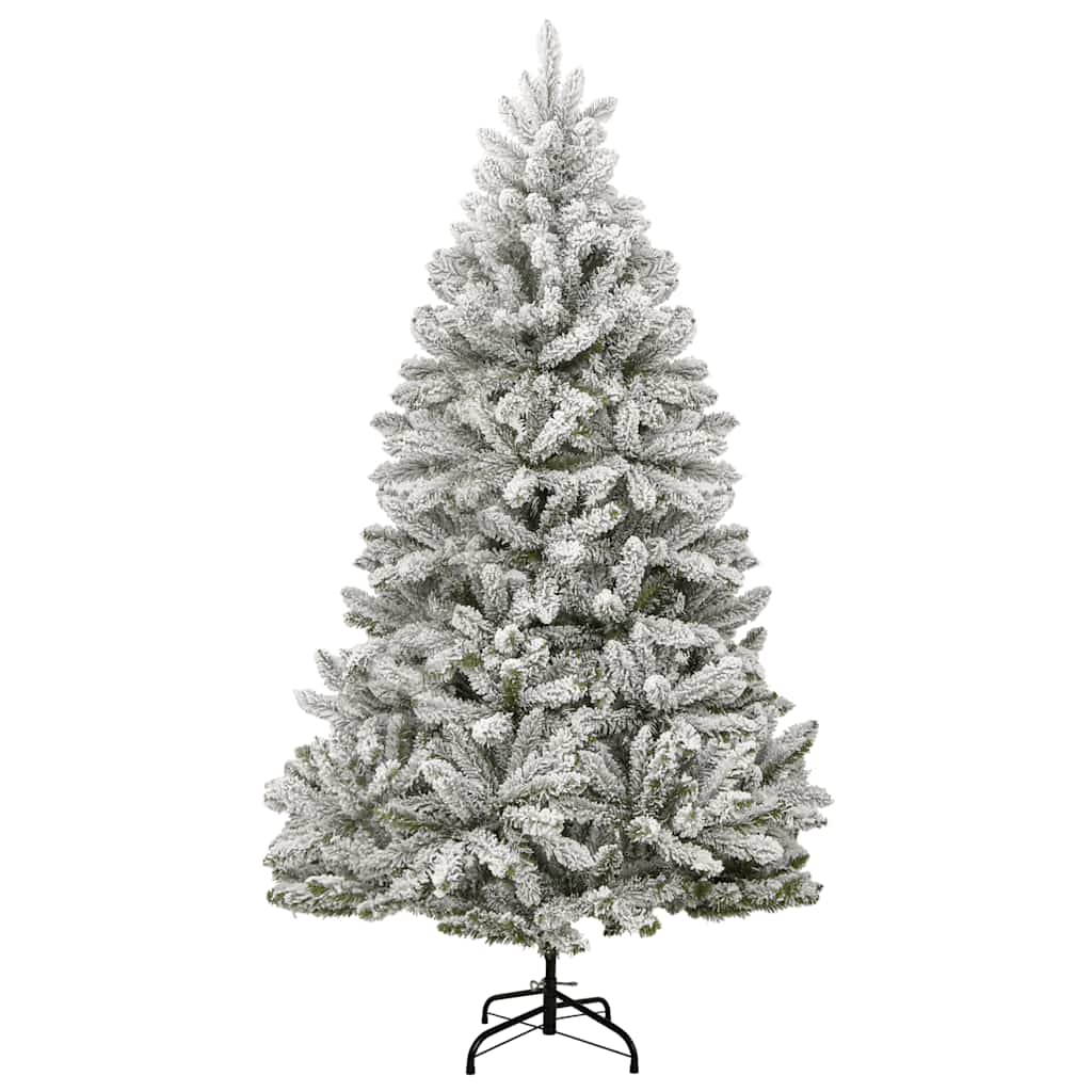 vidaXL Artificial Hinged Christmas Tree 300 LEDs & Ball Set 240 cm 3