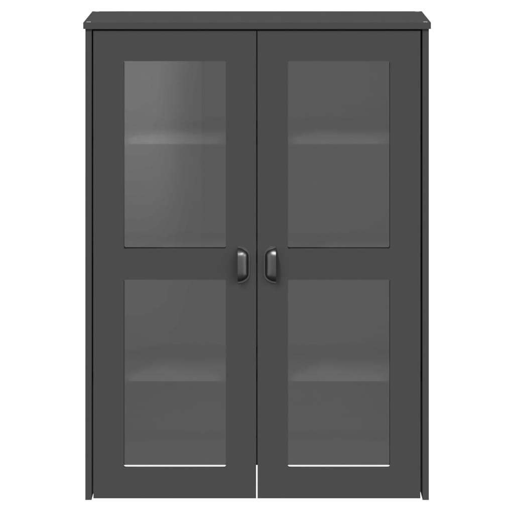 vidaXL Top for Highboard "VIKEN" Anthracite Grey Engineered Wood 5