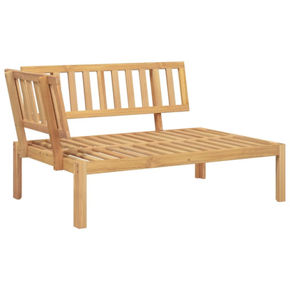vidaXL Garden Pallet Corner Sofas 2 pcs Solid Wood Acacia 3