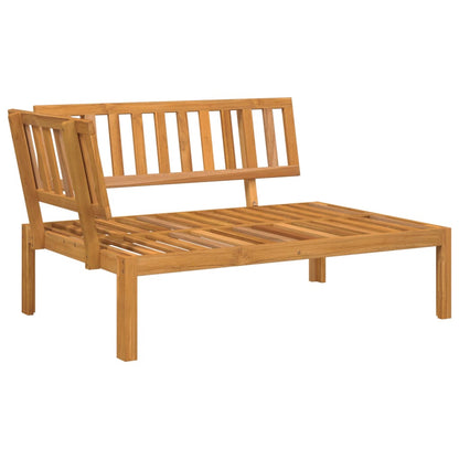 vidaXL 3 Piece Garden Pallet Sofa Set Solid Wood Acacia 3