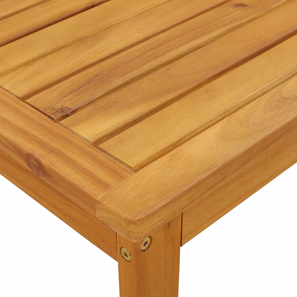 vidaXL 3 Piece Garden Pallet Sofa Set Solid Wood Acacia 6