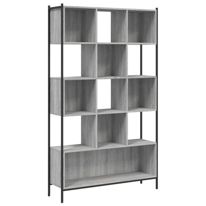 Bookcase 102x28x172 cm Engineered Wood Grey sonoma