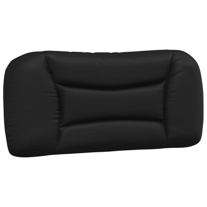 vidaXL Bed with Mattress "Hvar" Black 90x190 cm Faux Leather 4