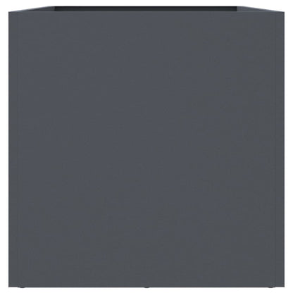 Planter Steel Anthracite Height 29 cm 62 cm